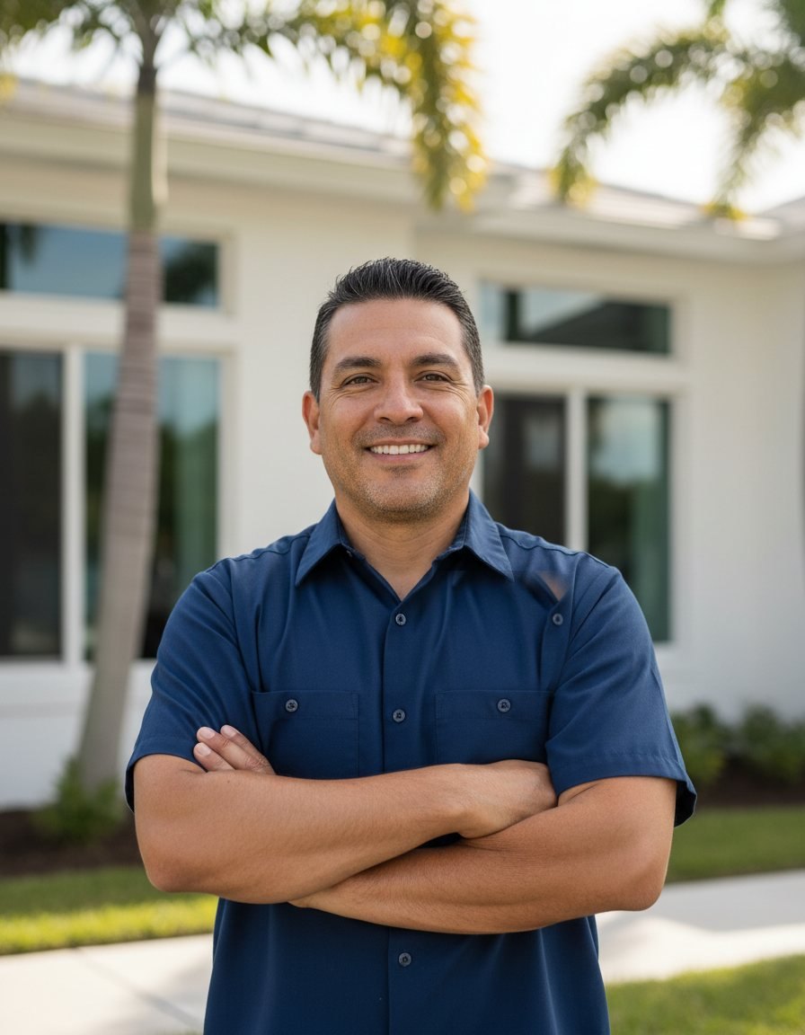 Carlos & Maria Ramirez, owners of Coastal Plumbing