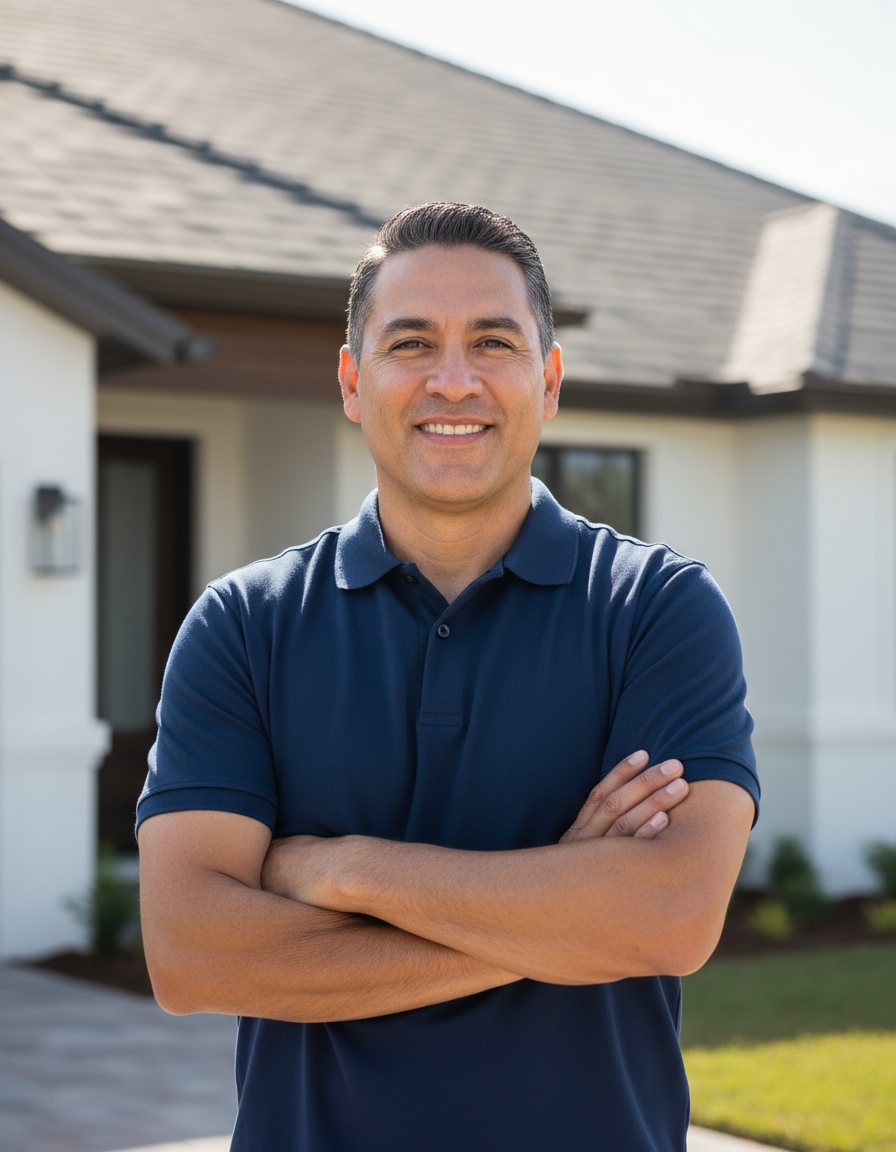 David & Sofia Herrera, owners of Peak Roofing